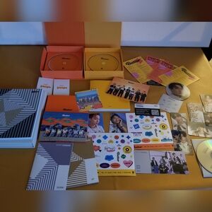 Kpop Bundle: BTS Peaches And Cream Butter Albums- And Enhypen "Border Carnival"